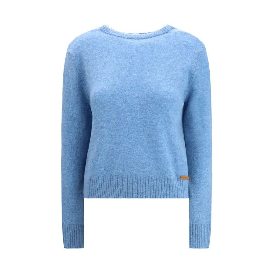 Marni Light Blue Cashmere Sweatshirt