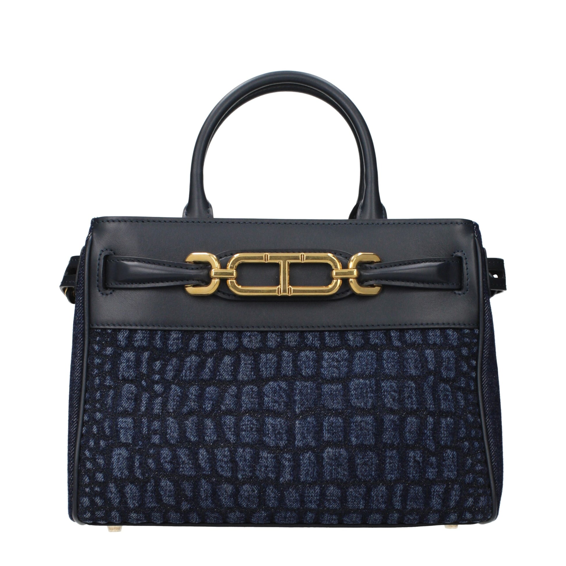 Tom Ford Blue Fabric Handbag