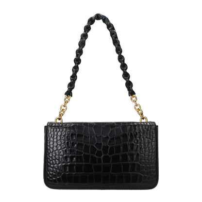 Tom Ford Black Leather Shoulder Bag