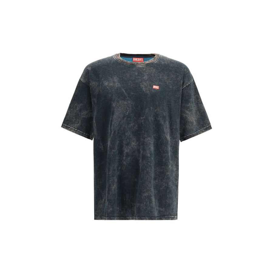 Diesel Black Cotton T-Shirt