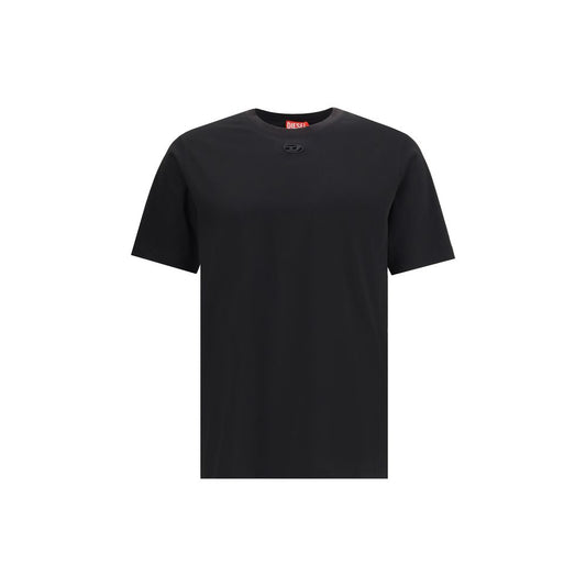 Diesel Black Cotton T-Shirt