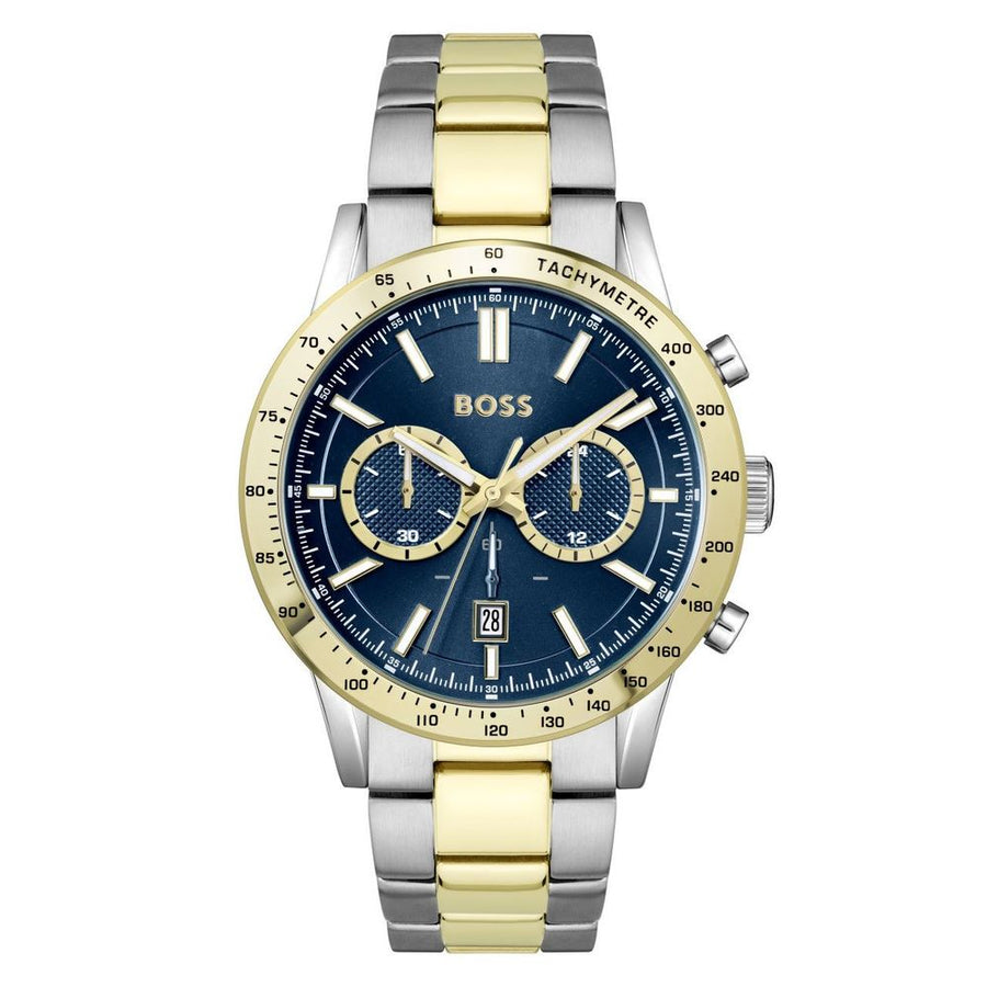 Hugo Boss Gray Stainless Steel Dress Watch