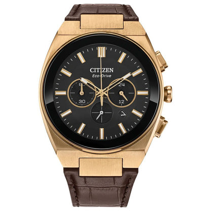 Citizen Brown Leather Dress Watch
