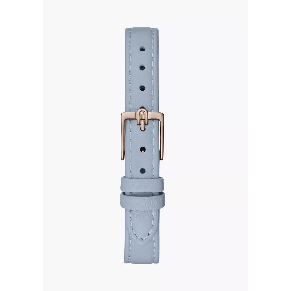 Furla Blue Leather Dress Watch
