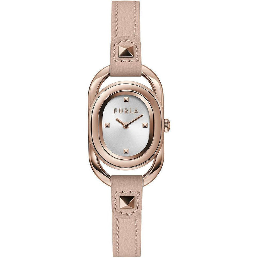 Furla Multicolor Leather Dress Watch