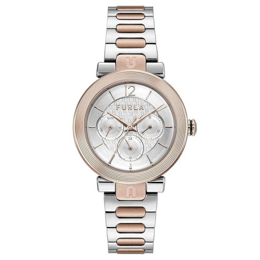 Furla Gray Stainless Steel Dress Watch