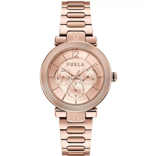 Furla Multicolor Stainless Steel Dress Watch