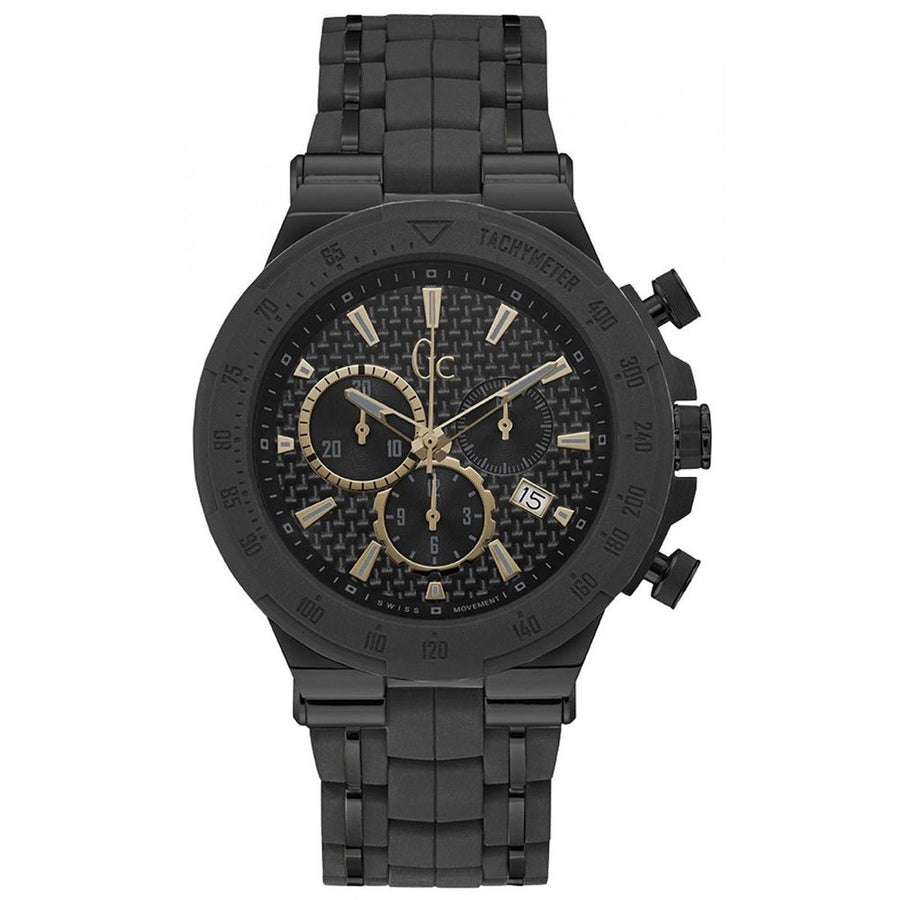 GC Black Stainless Steel Dress Watch