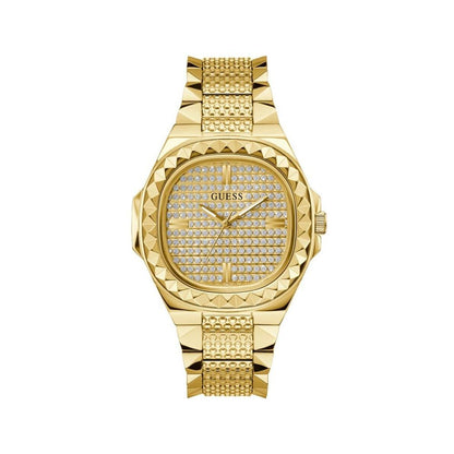 Guess Gold Stainless Steel Dress Watch
