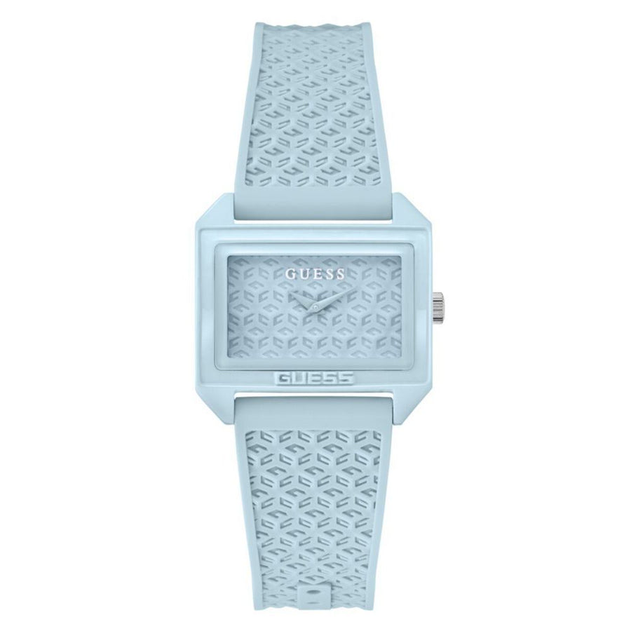 Guess Blue Synthetic Dress Watch
