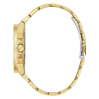 Guess Gold Stainless Steel Dress Watch