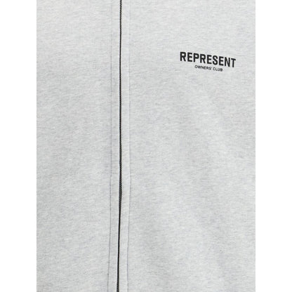 Represent Gray Cotton Sweatshirt
