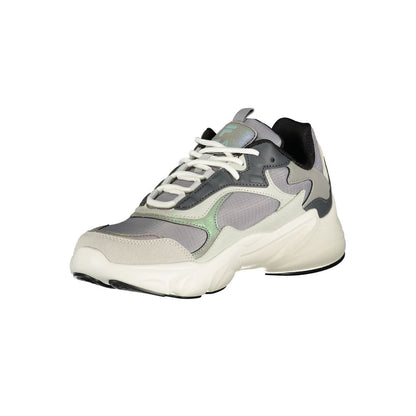 Fila Gray Polyester Women Sneaker