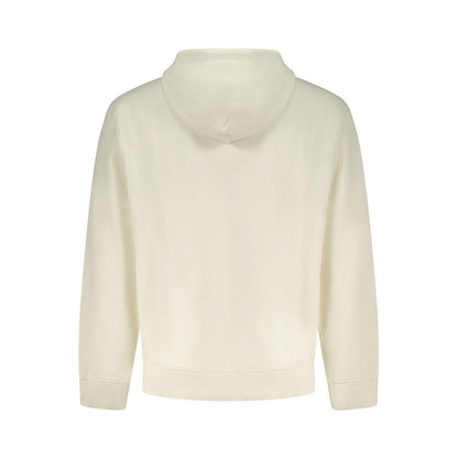 Calvin Klein White Cotton Men's Hoodie