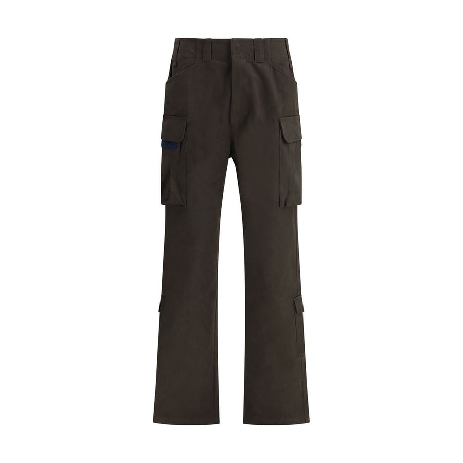 GR10K Brown Cotton Cargo Pants