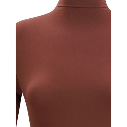 Wolford Bordeaux Polyamide Top