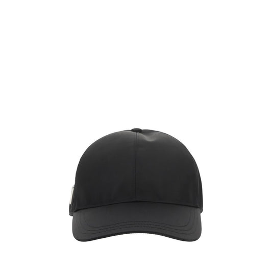 Prada Black Polyamide Cap (Baseball Hat)