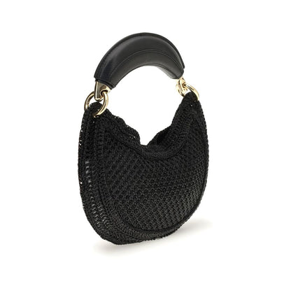 Chloé Black Viscose Shoulder Bag