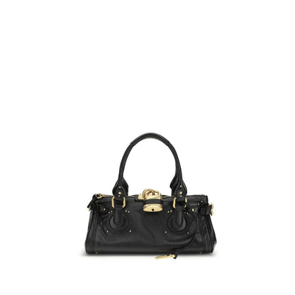 Chloé Black Calf Leather Bos Taurus Shoulder Bag