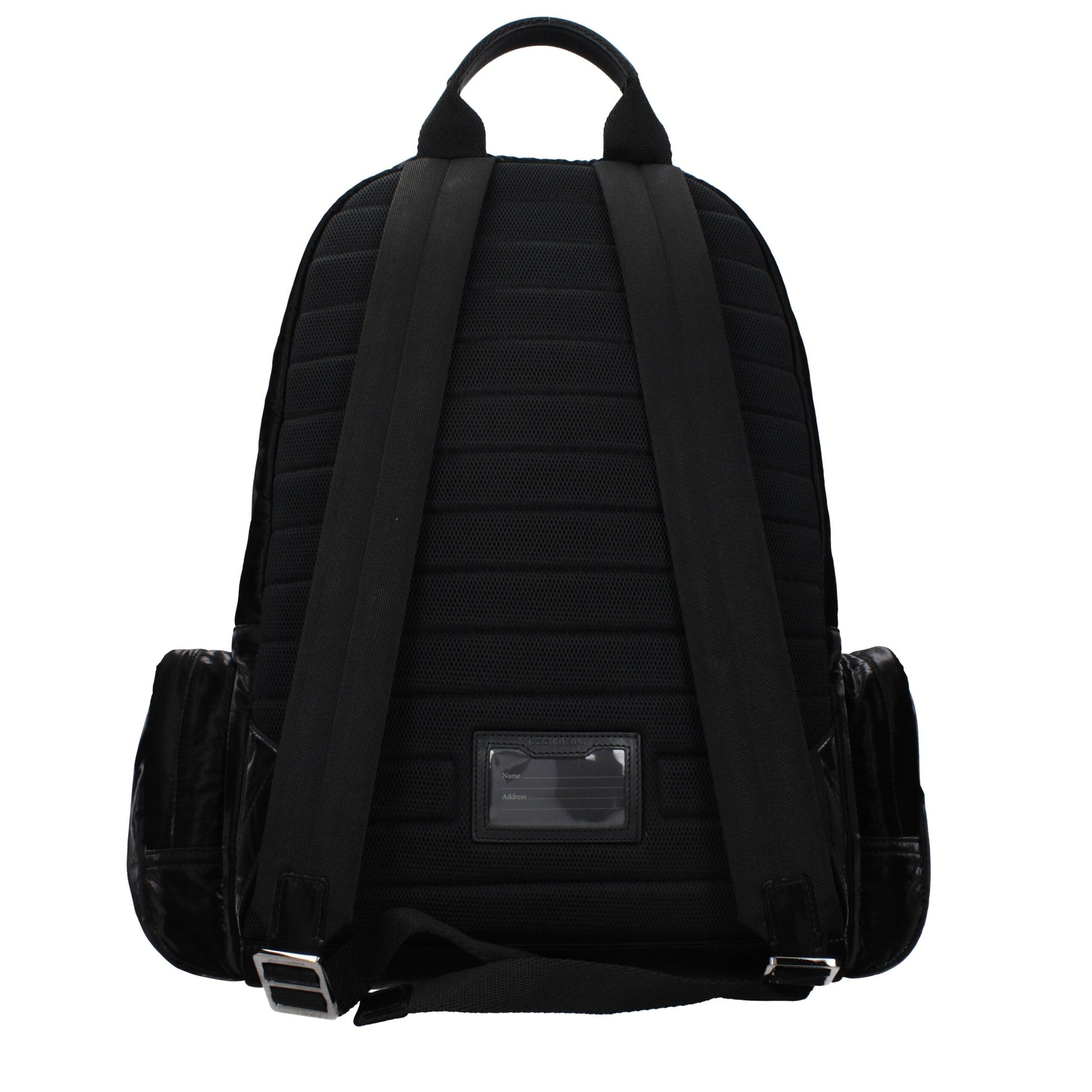 Dolce & Gabbana Black Nylon Backpack