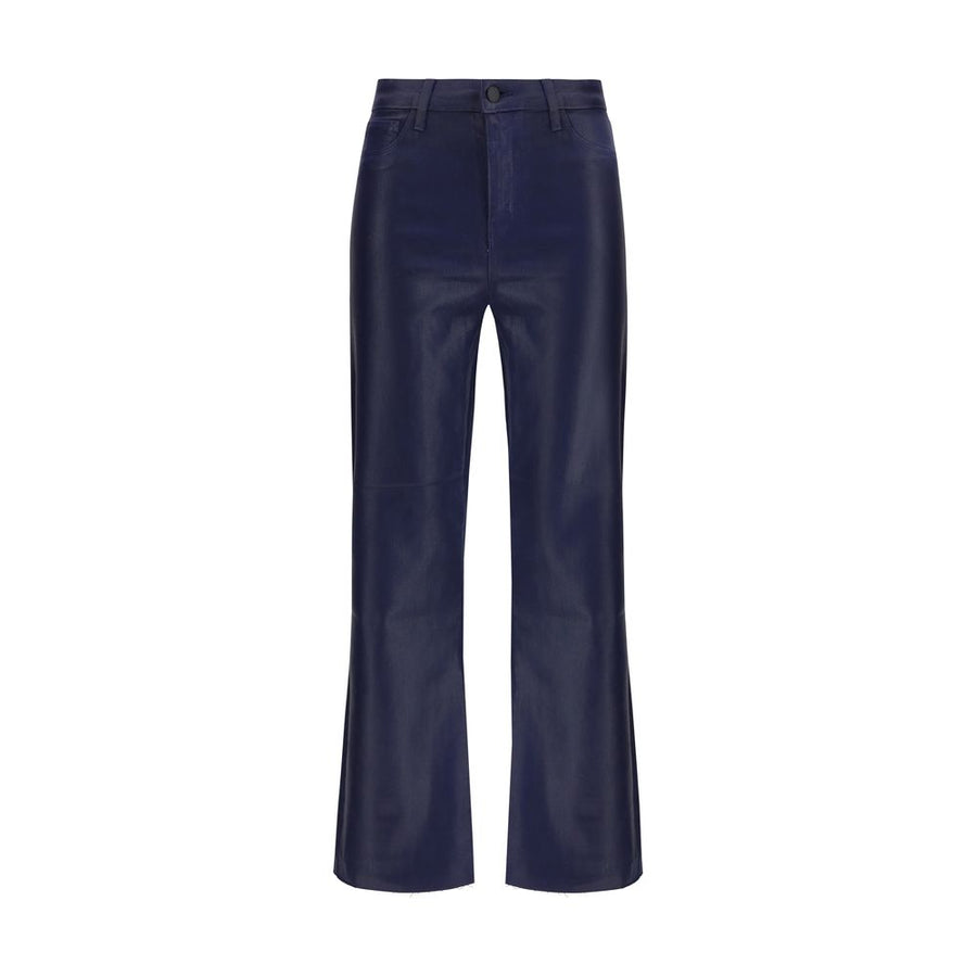L'Agence Blue Cotton High-Waisted Jean