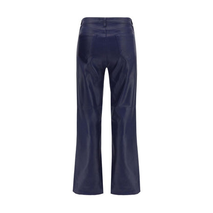 L'Agence Blue Cotton High-Waisted Jean