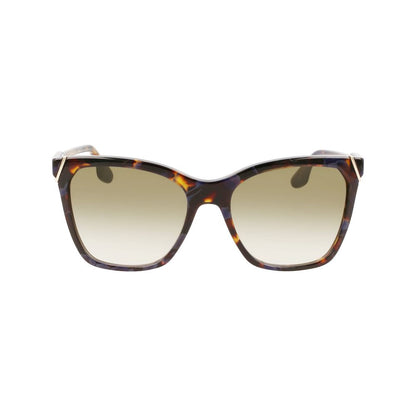 Victoria Beckham Blue Acetate Sunglasses