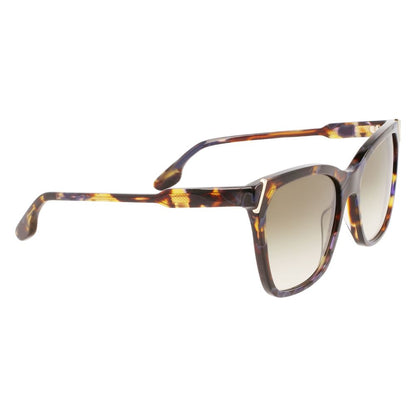Victoria Beckham Blue Acetate Sunglasses
