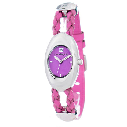 Laura Biagiotti Multicolor Leather Dress Watch