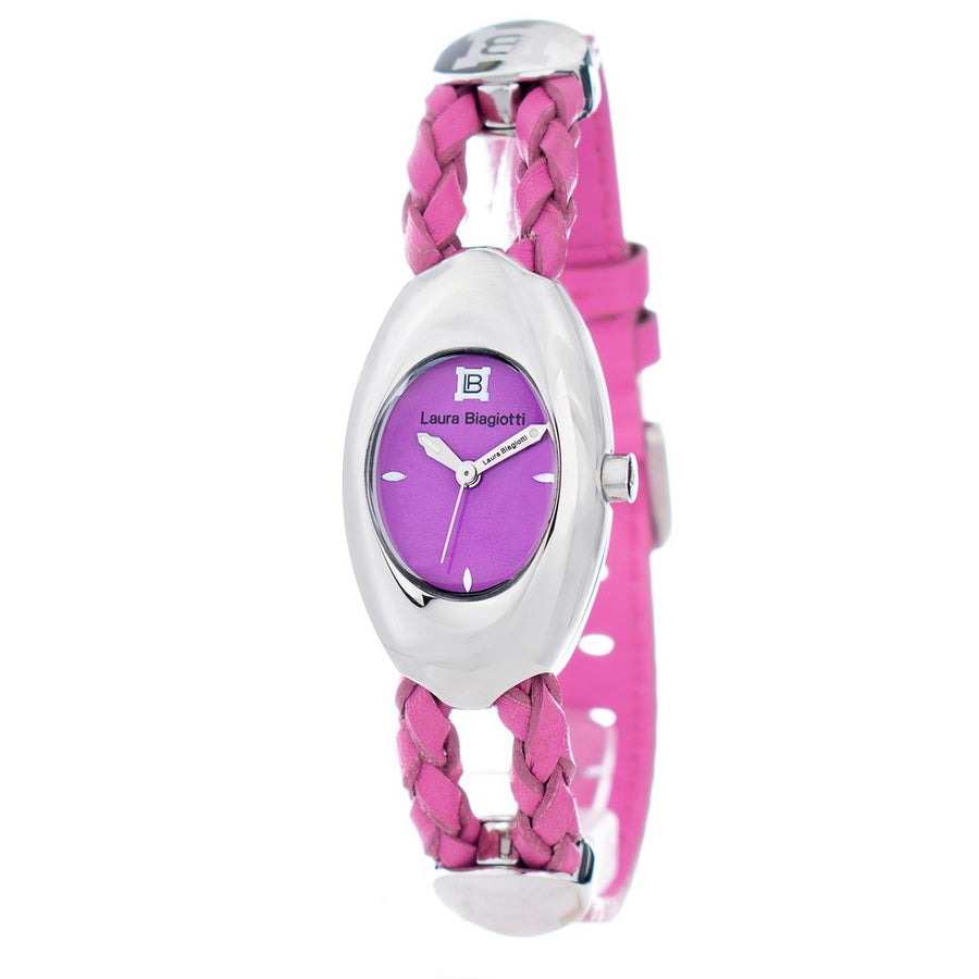 Laura Biagiotti Multicolor Leather Dress Watch