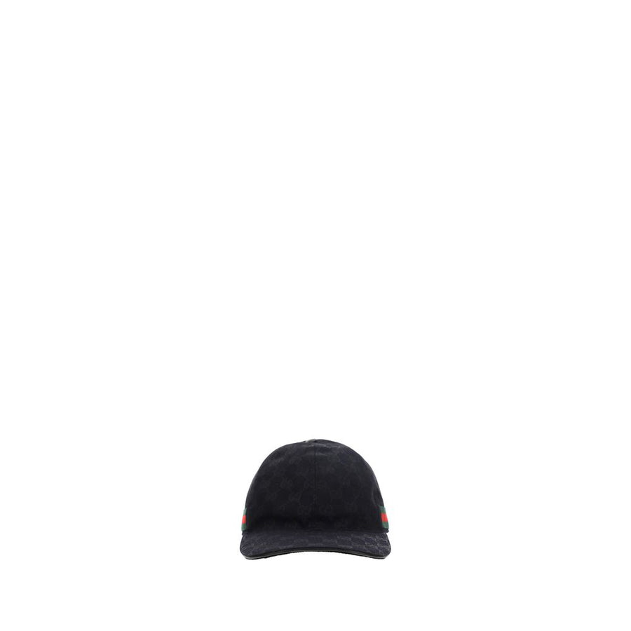 Gucci Black Cotton Cap (Baseball Hat)
