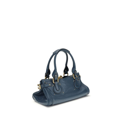 Chloé Blue Calf Leather Bos Taurus Shoulder Bag