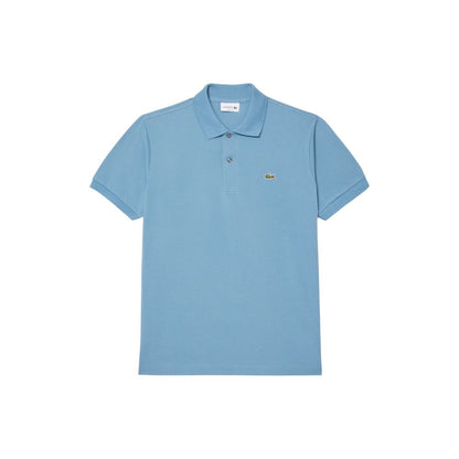 Lacoste Blue Cotton Polo Shirt