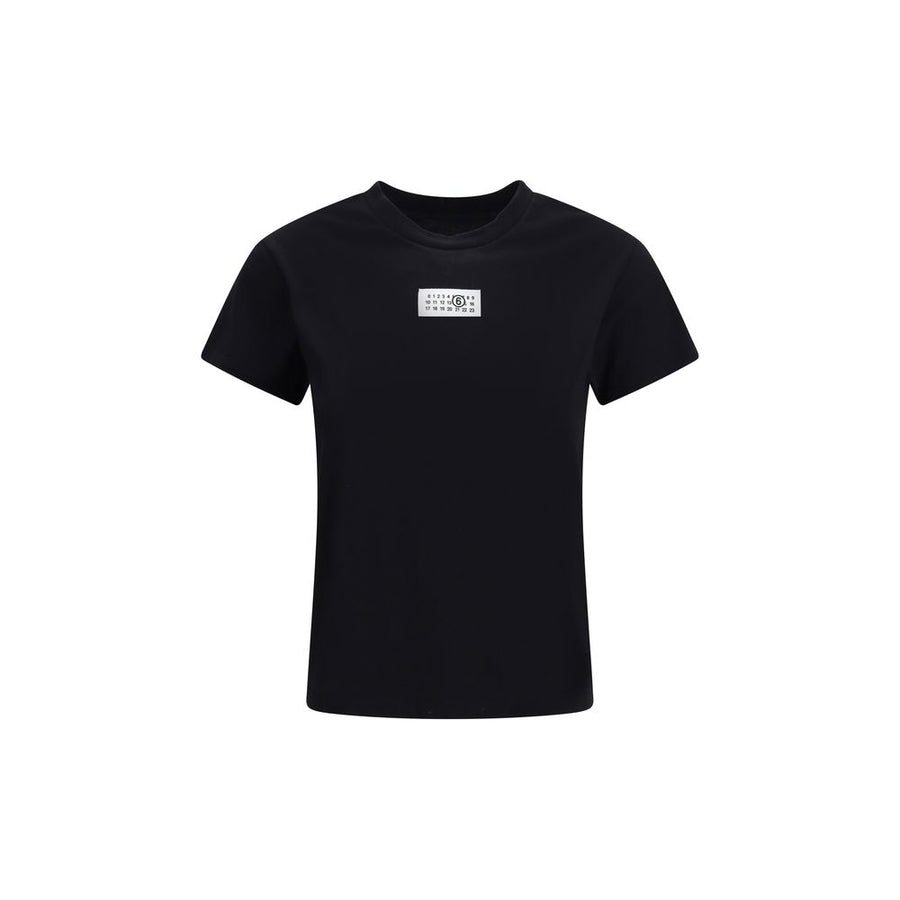 MM6 Black Cotton T-Shirt