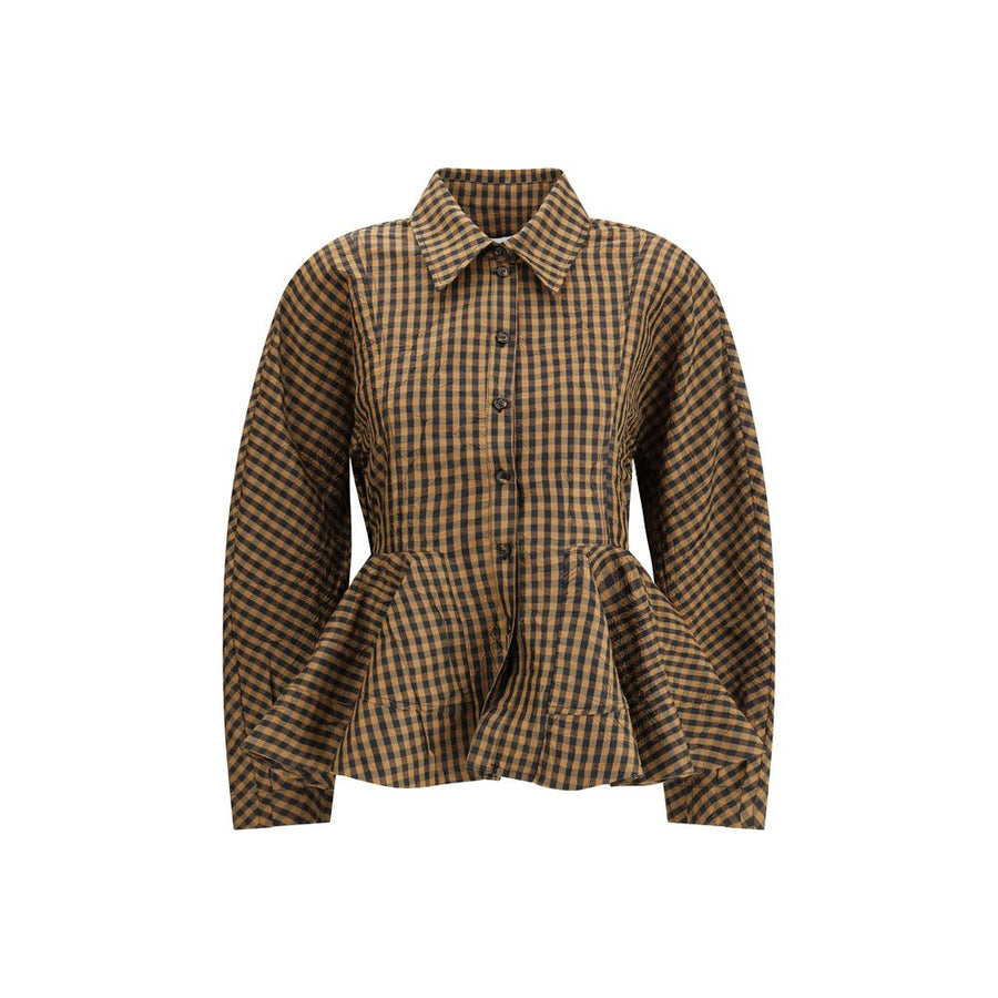 Ganni Multicolor Polyester Blouse