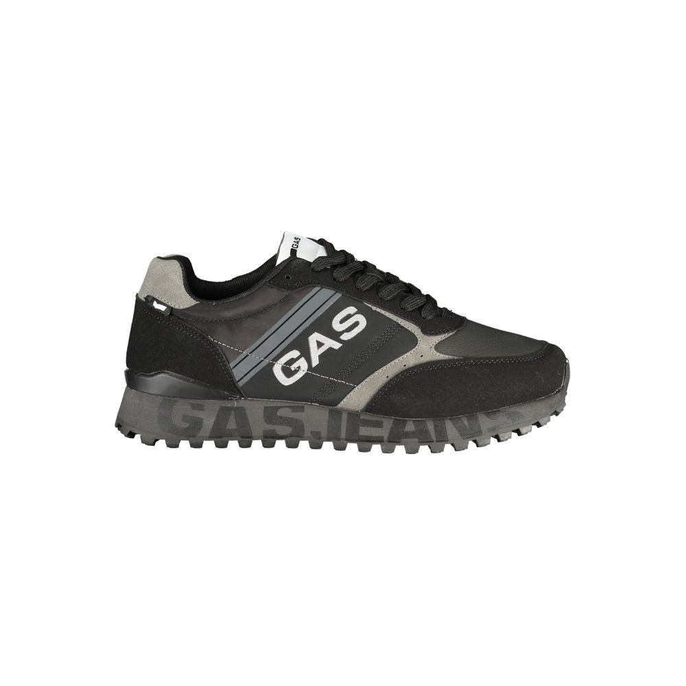 Gas Nero Polyurethane Men Sneaker