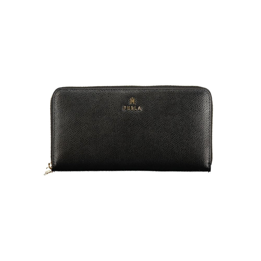 Furla Nero Leather Women Wallet