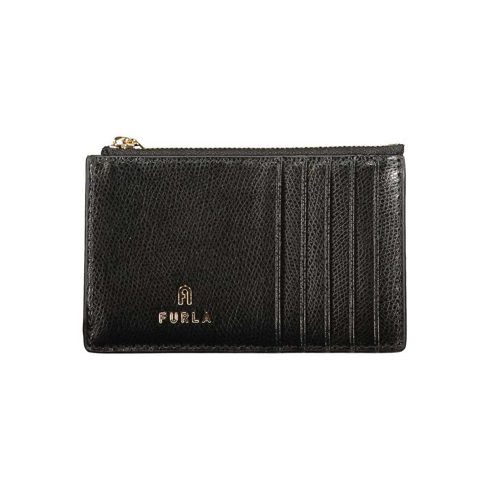 Furla Nero Leather Women Wallet