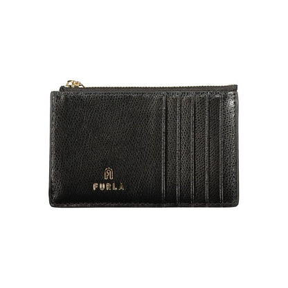 Furla Nero Leather Women Wallet