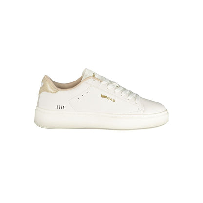 Gas Bianco Poliuretano Women Sneaker