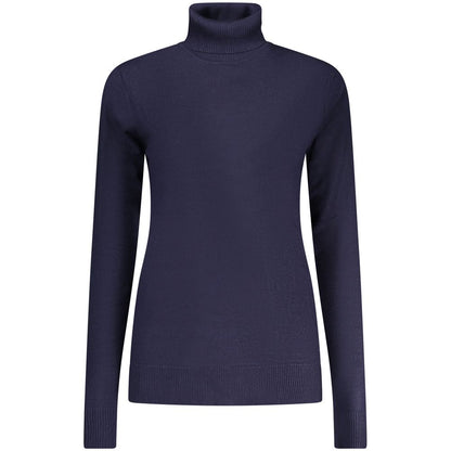 Norway 1963 Blu Viscosa Woman Sweater