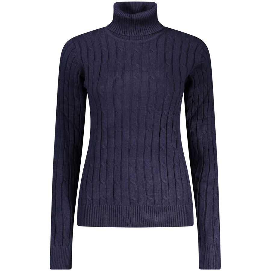 Norway 1963 Blu Viscosa Donna Maglia