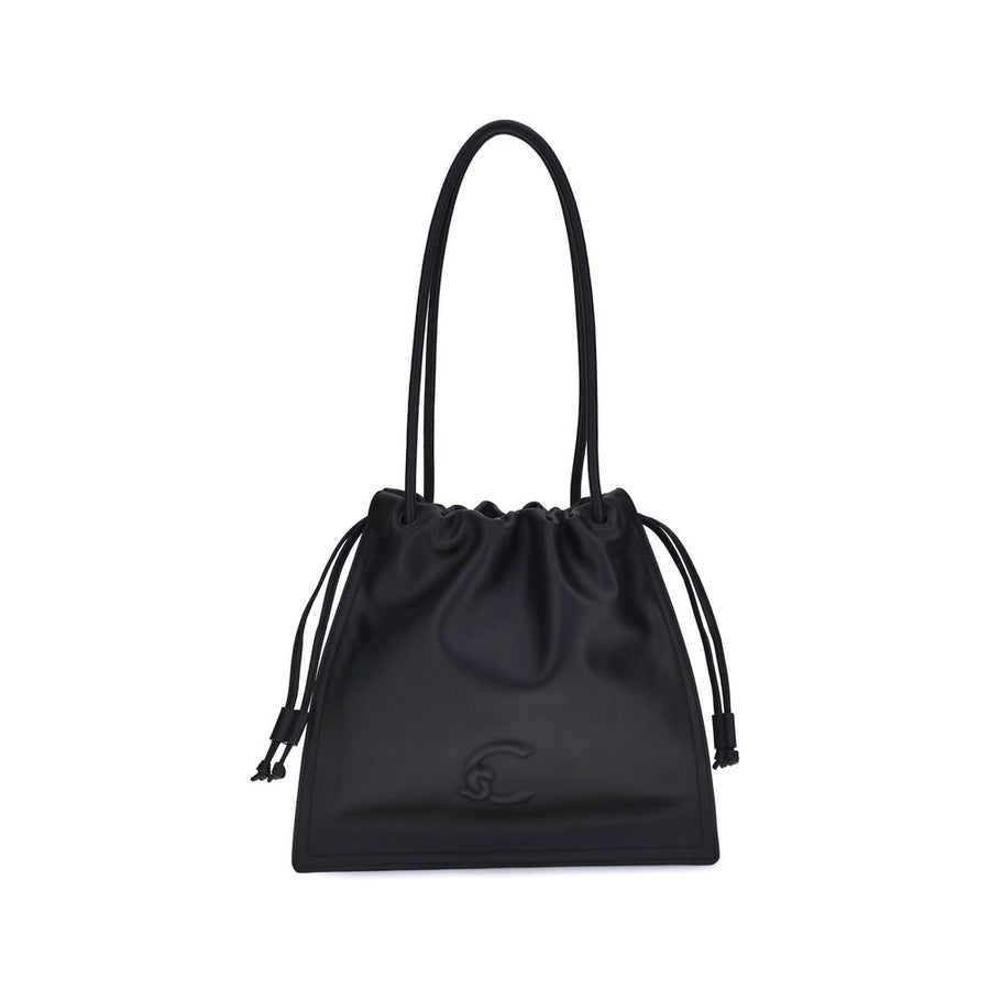 Coccinelle Black Calf Leather Bos Taurus Handbag