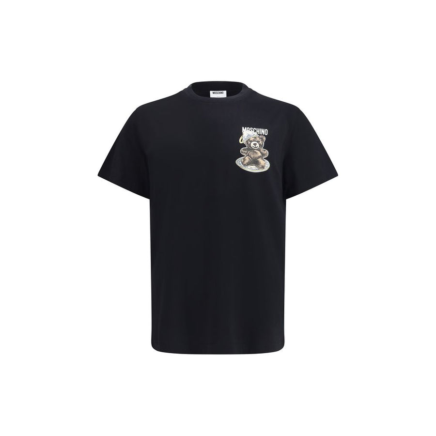 Moschino Black Cotton T-Shirt