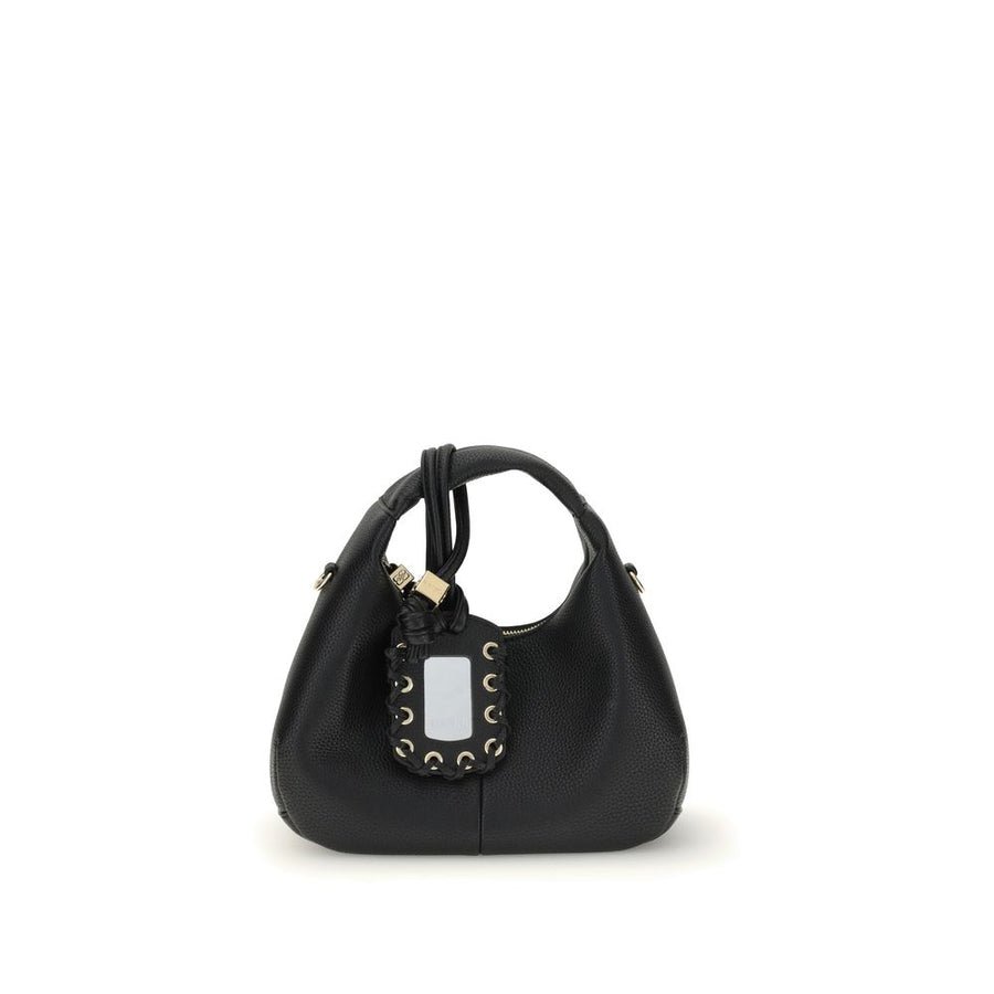 Ganni Black Recycled Polyester Handbag