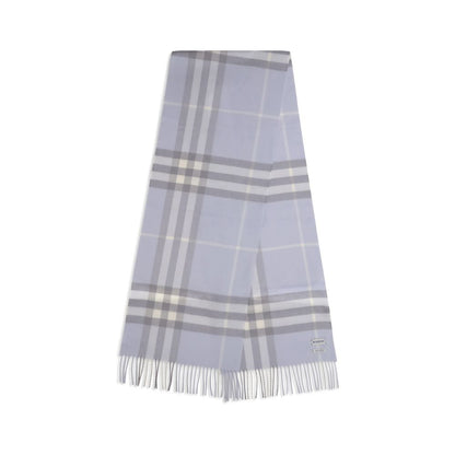 Burberry Light Blue Cashmere Scarf