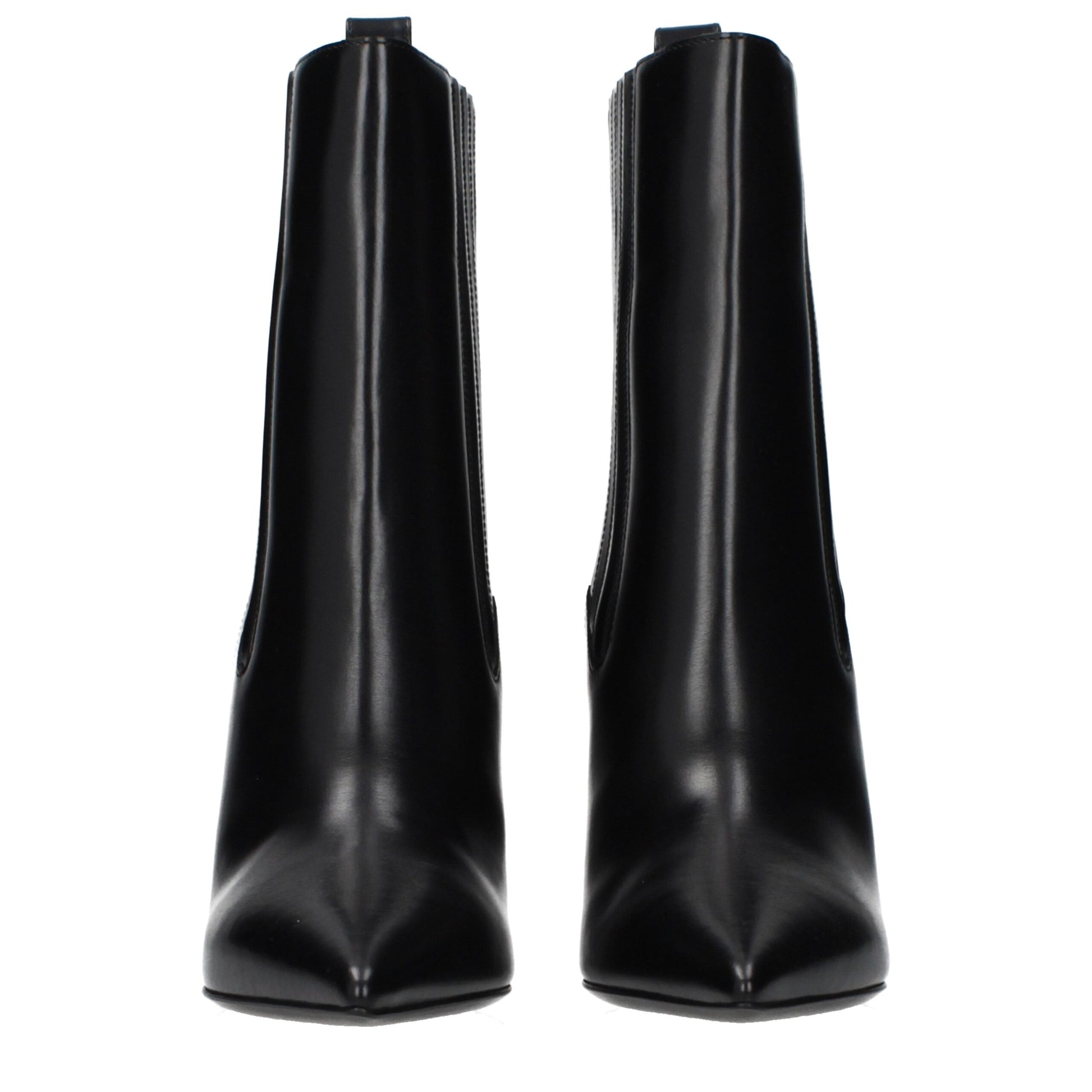 Valentino Garavani Black Leather Ankle Boots