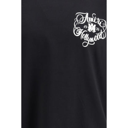Amiri Black Cotton T-Shirt