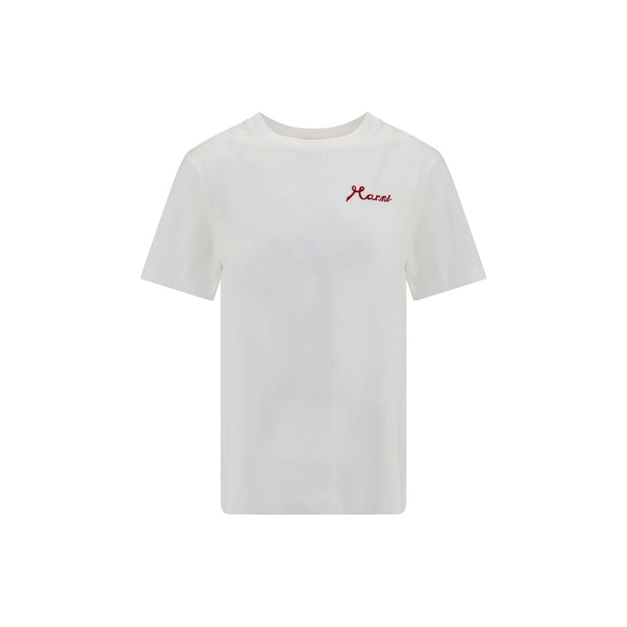 Marni White Cotton T-Shirt