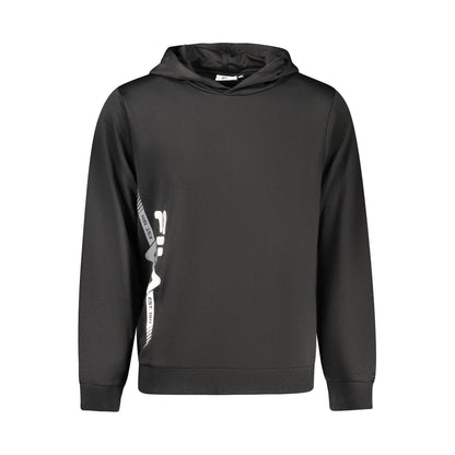 Fila Black Polyester Men Sweatshirt